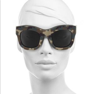 Illesteva Hamilton camouflage sunglasses